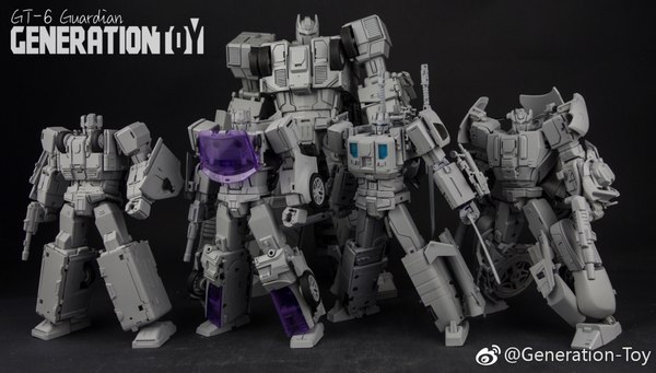 Generation Toy GT 6 Guardian Prototype Photos Of Unofficial Protectobots And Defensor  (1 of 8)